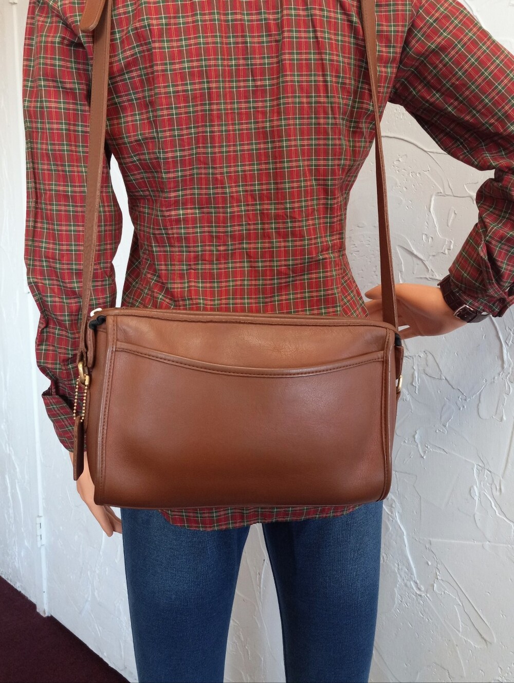 Coach Taylor Zip-Top Crossbody, British Tan, 1994